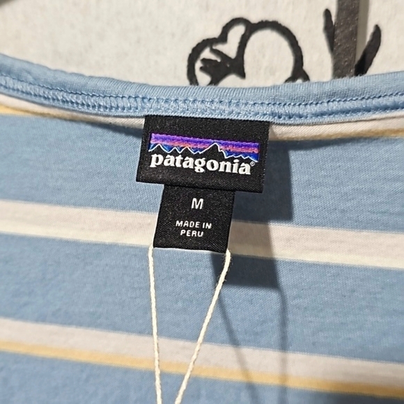 Patagonia Striped Tank Top Size Medium NWT - Picture 4 of 7